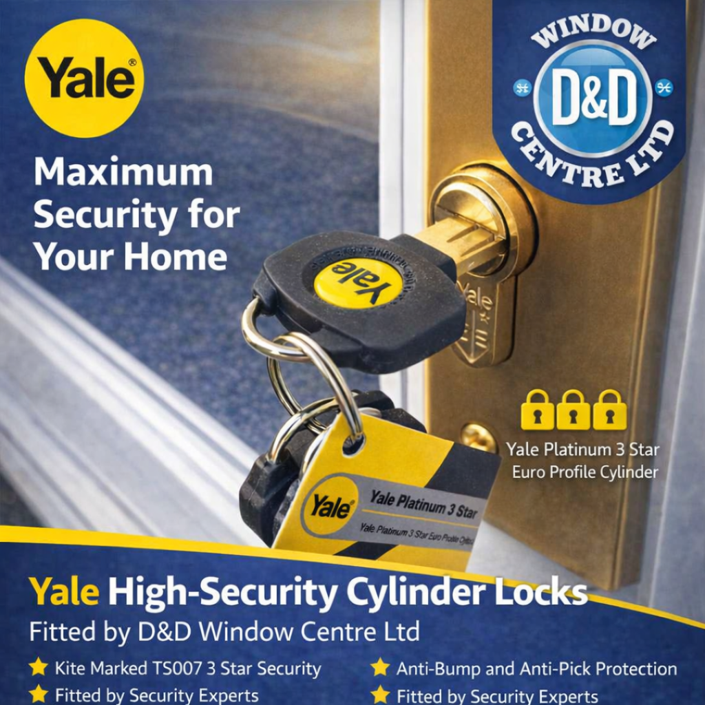 Maximum security for your home with Yale high security cylinder locks